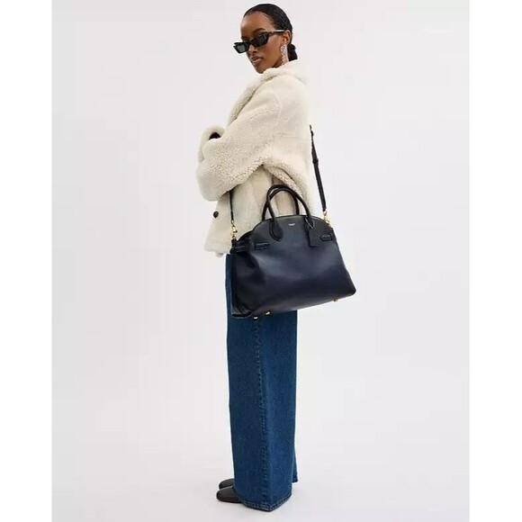 Coach Empire Carryall 40 Dark Navy Blue NWT - Picture 10 of 11